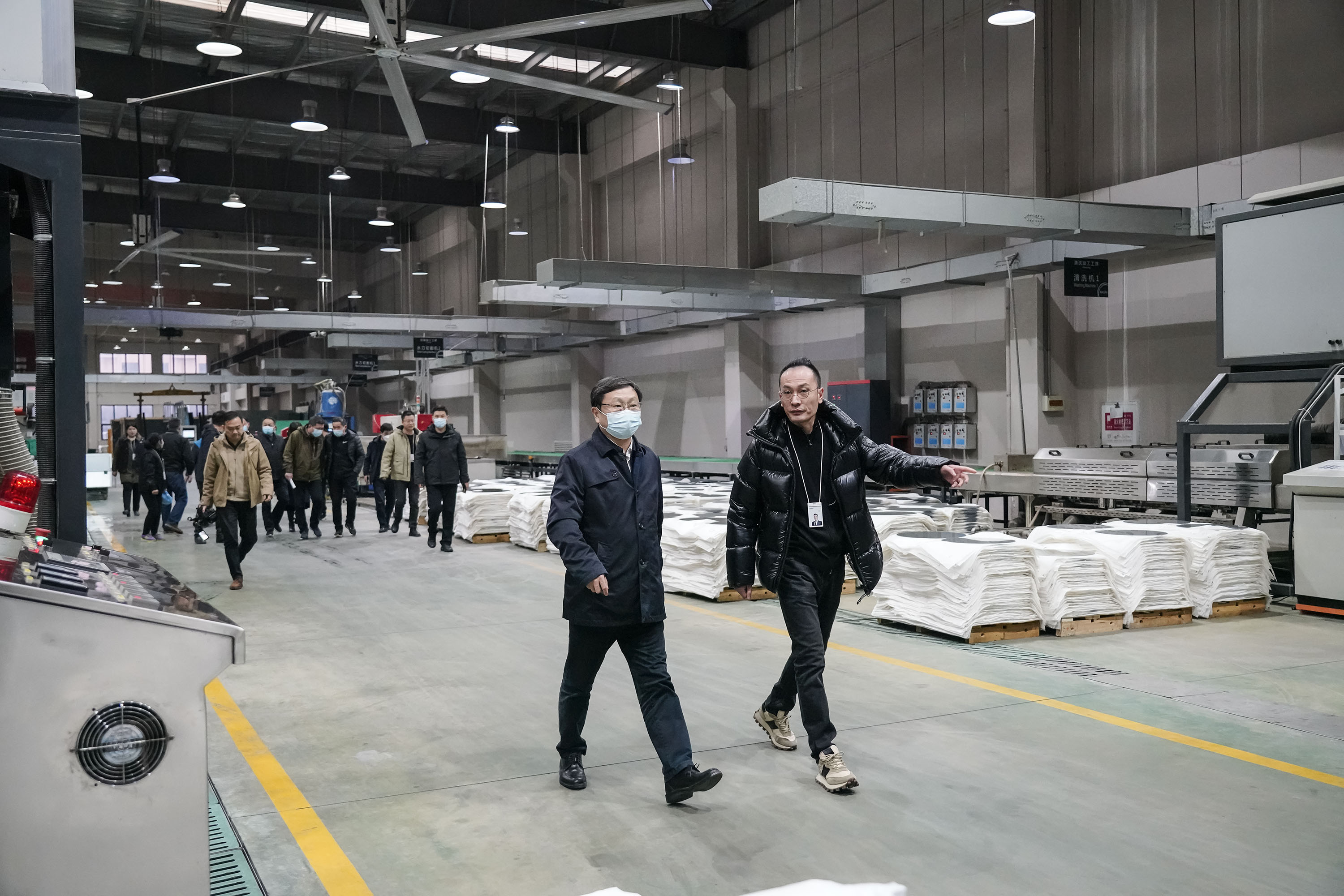 滁州市委副书记、市长吴劲莅临我公司调研，助力企业发展(图2)