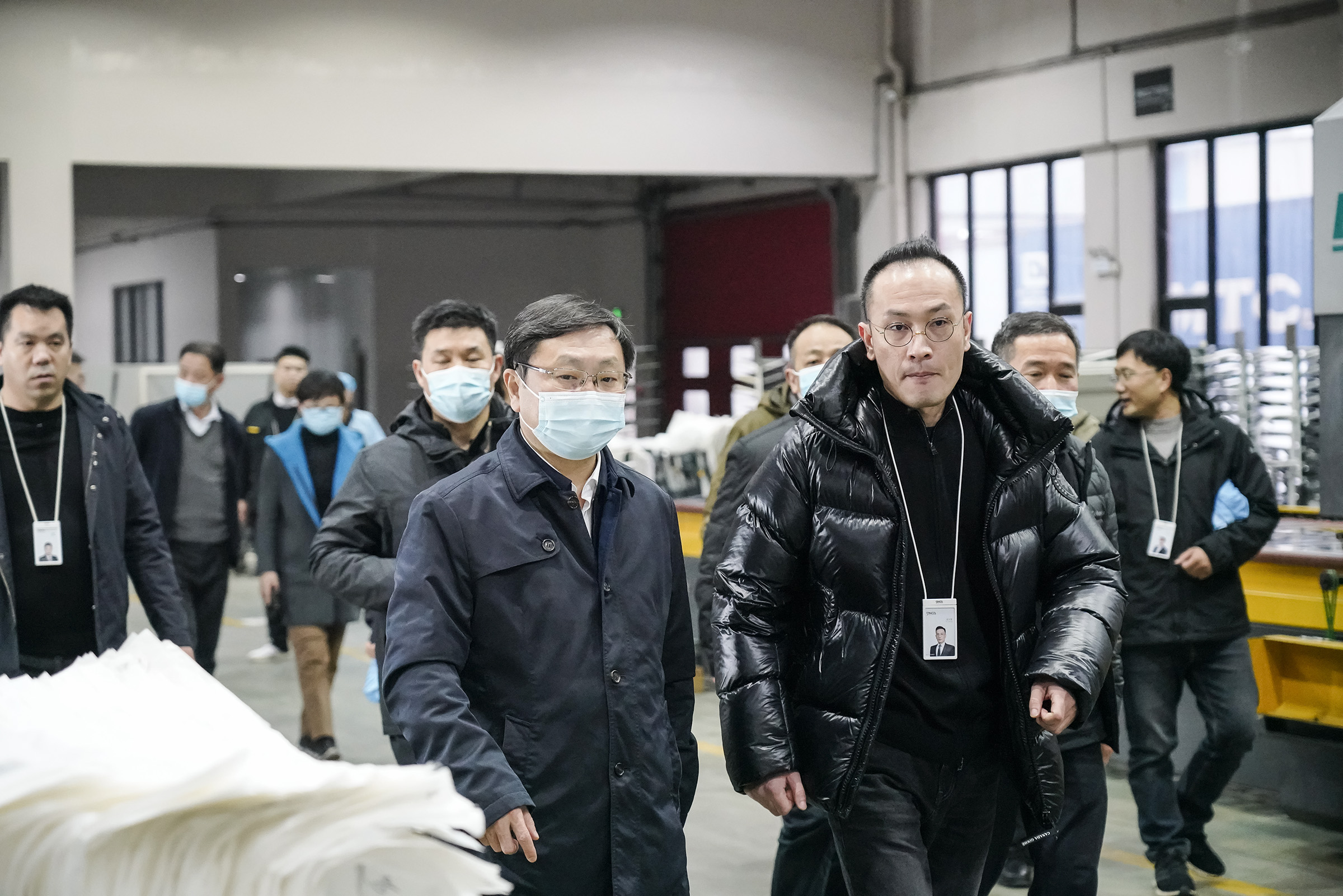 滁州市委副书记、市长吴劲莅临我公司调研，助力企业发展(图3)
