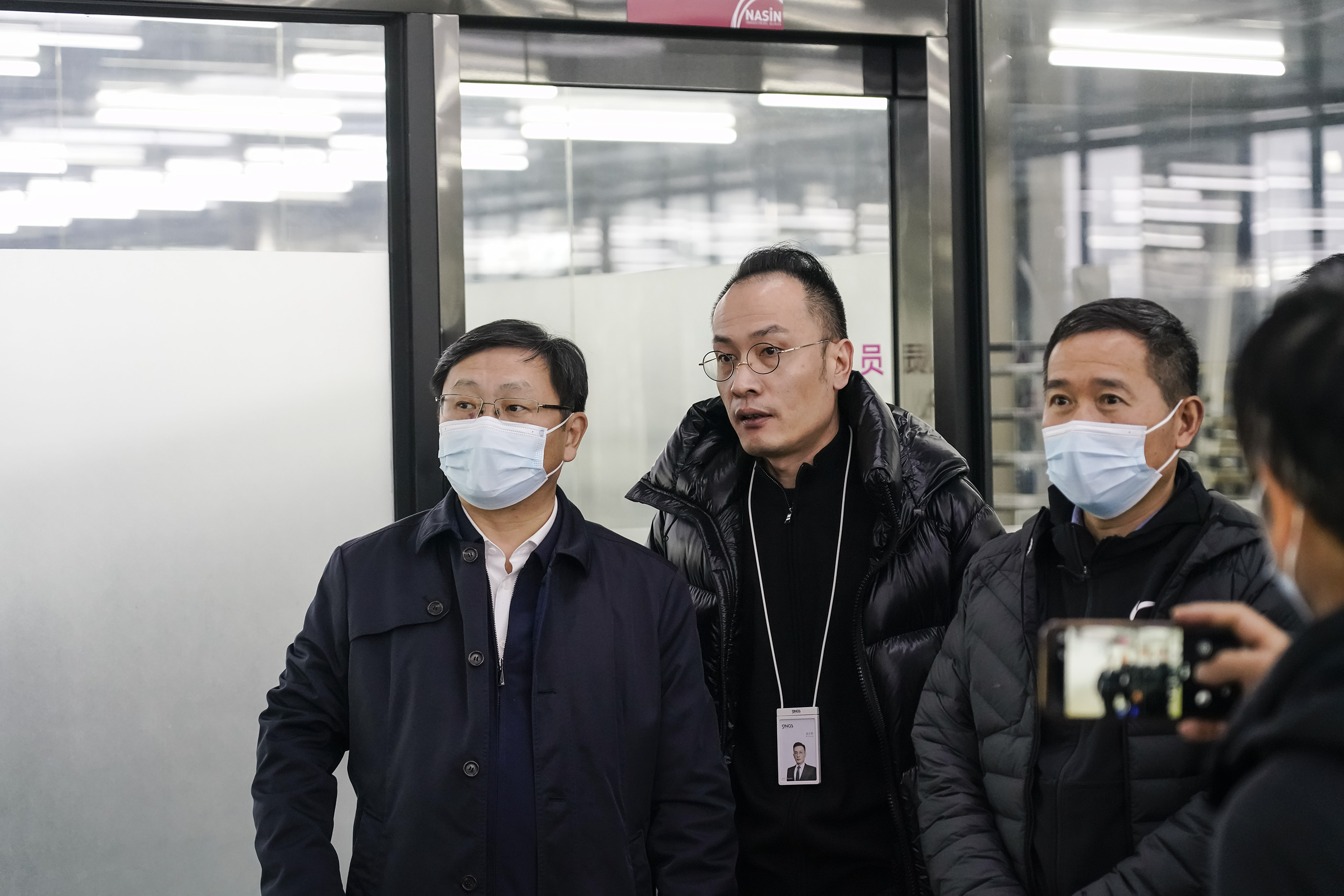 滁州市委副书记、市长吴劲莅临我公司调研，助力企业发展(图5)