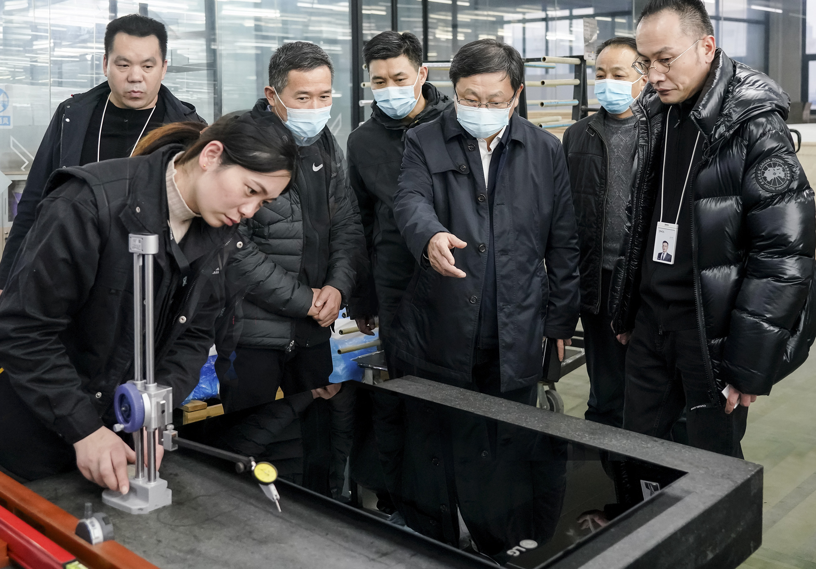 滁州市委副书记、市长吴劲莅临我公司调研，助力企业发展(图9)